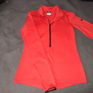NIKE pro dri fit half zip